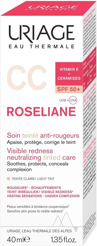 СС-крем від почервоніння Uriage Roseliane CC Cream