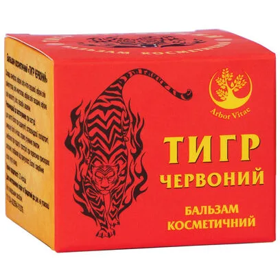 Бальзам косметичний Тигр червоний 30 мл