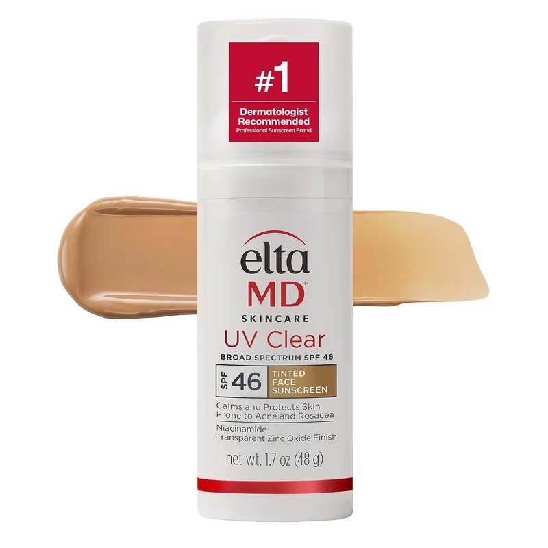 Крем для обличчя сонцезахисний тонований EltaMD UV Clear SPF46 03 Tinted 48 мл (38221779)