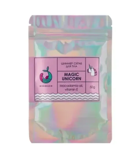 Шиммер-скраб для тіла Mermade Magic Unicorn, 100 г (MRS0003M)
