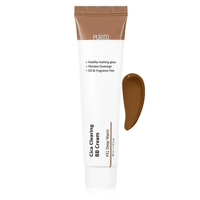 ББ-крем з екстрактом центели PURITO Cica Clearing BB Cream 30 мл No 31 Deep Warm (2613964876)