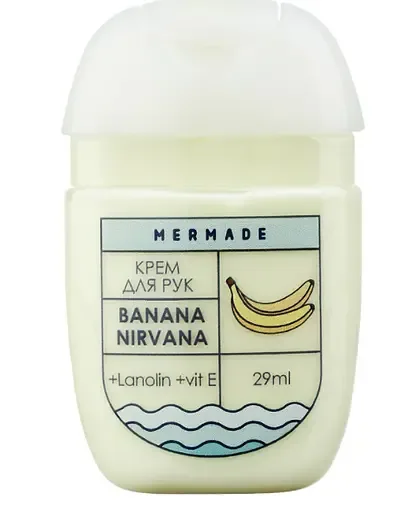 Крем для рук Mermade з ланоліном Banana Nirvana, 29 мл (MRC0008)