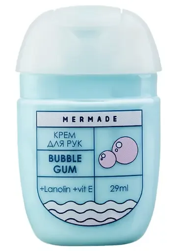 Крем для рук Mermade з ланоліном Bubble Gum, 29 мл (MRC0009)