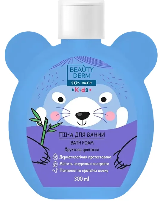 Дитяча піна для ванни BEAUTYDERM Kids з ароматом жуйки 300 мл