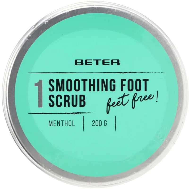 Скраб Beter (Бетер) для стоп з ментолом Feet free 200 г