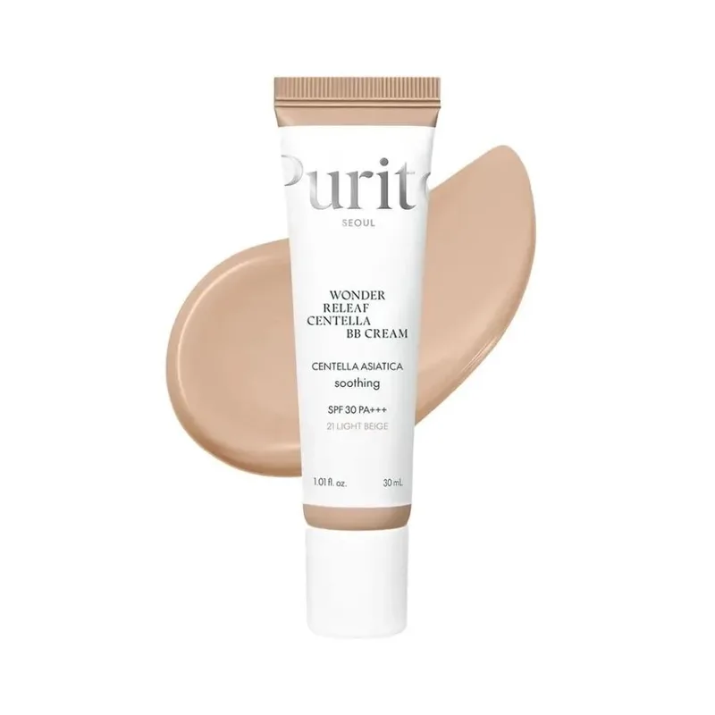 BB крем з екстрактом Centella Purito Seoul Wonder Releaf Centella BB крем SPF30 PA 30 мл № 21 Світлий бежевий (2736962763)