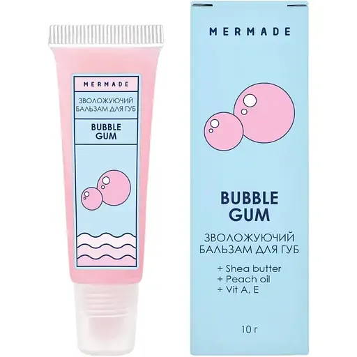 Бальзам для губ Mermade Bubble Gum зволожувальний 10