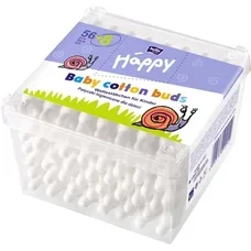 Ватн.палочки д/детей BELLA Baby Happy. ( 56+8 шт.)
