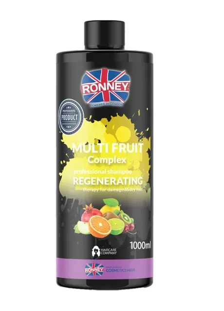 Шампунь регенеруючий MULTI FRUIT COMPLEX для сухого та пошкодженого волосся 1000 мл RONNEY (256873780)