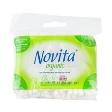 Ватні палички Novita Organic п/е №100