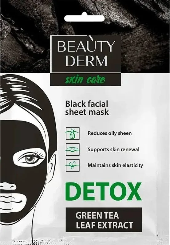 Маска тканинна для обличчя Beauty Derm Detox 25 мл