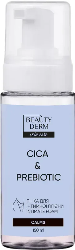 Пінка для інтимної гігієни Beauty Derm Cica & Prebiotic 150 мл