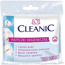 Ватные палочки Cleanic №100 банка