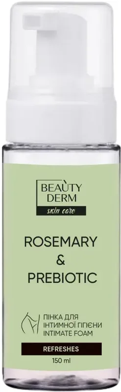 Пінка для інтимної гігієни Beauty Derm Rosemary & Prebiotic 150 мл