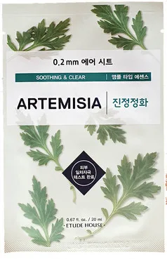 Тканинна маска з полином Etude House Therapy Air Mask Foremost Mugwort