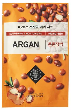 Тканинна маска з арганою Etude House Therapy Air Mask Argan