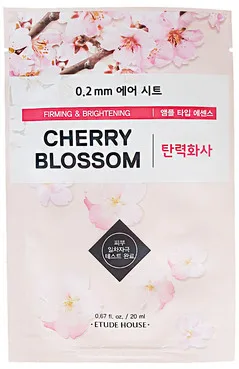 Тканинна маска з вишневим цвітом Etude House Therapy Air Mask Cherry Blossom