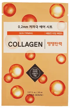 Тканинна маска з колагеном Etude House Therapy Air Mask Collagen