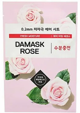 Тканинна маска з трояндою Etude House Therapy Air Mask Damask Rose