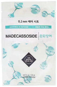 Тканинна маска з мадекассосідом Etude House Therapy Air Mask Madecassoside