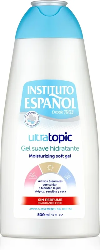 Гель Instituto Espanol (Інституто Еспаньйол) для шкіри зволожуючий Ultratopic, 500 мл