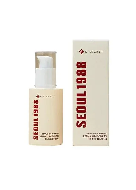 KSECRET SEOUL 1988 Serum : Retinal Liposome 2% + Black Ginseng – сироватка з ліпосомальним ретиналем 2% і чорним женьшенем 30 мл