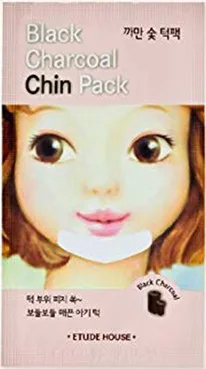 Патч для підборіддя Etude House Black Charcoal Chin Pack