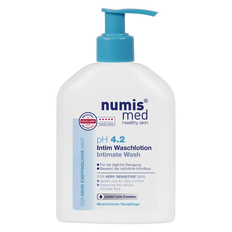 Гель Numis Med (Нуміс Мед) для інтимної гігієни для чутливої шкіри pH 4,2, 200 мл
