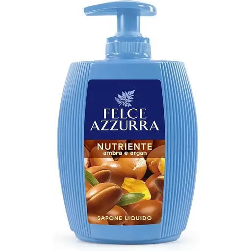 Рідке мило Felce Azzurra Nutriente Amber & Argan 300 мл