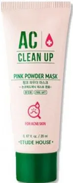 Маска з рожевою глиною Etude House AC Clean up Pink Powder Spot