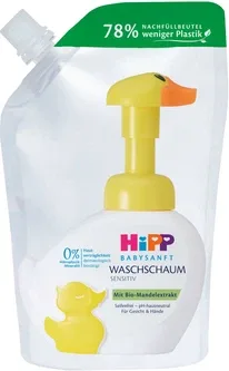 Пінка HiPP Babysanft для вмівання та миття рук (наповнювач) 250 мл (42241294)