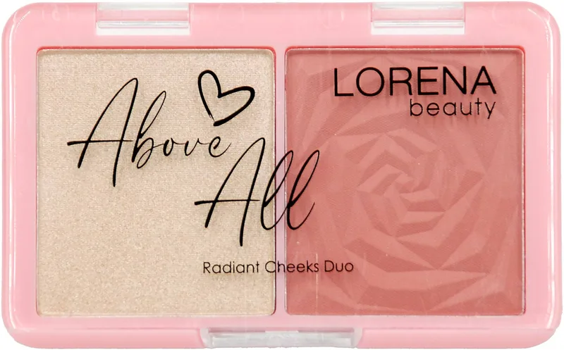 Палетка для контурингу обличчя LORENA beauty Radiant Cheeks Duo відтінок 01