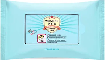 Очищуючі серветки для обличчя Etude House Wonder Pore Freshner Tissue 10 Sheet