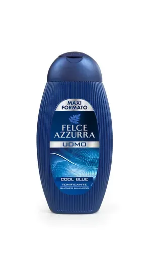 Шампунь та гель для душу для чоловіків Felce Azzurra Cool Blue, 400 мл