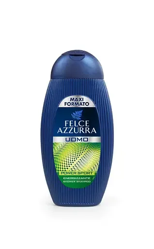 Шампунь та гель для душу для чоловіків Felce Azzurra Power Sport, 400 мл