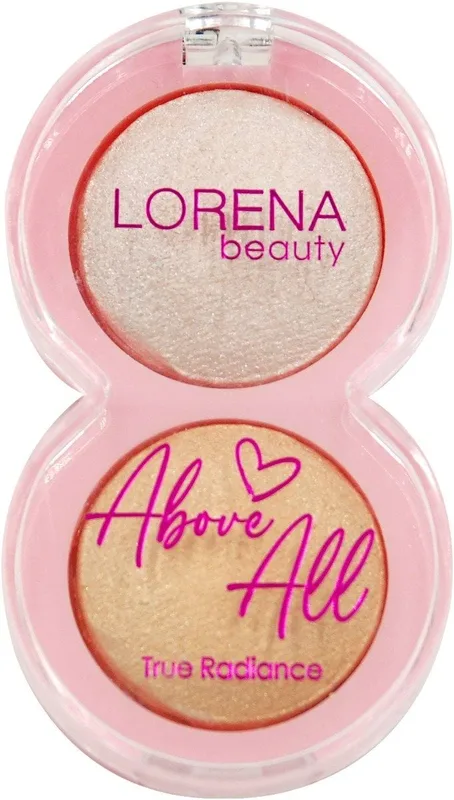 Палетка хайлайтерів LORENA beauty True Radiance відтінок 01