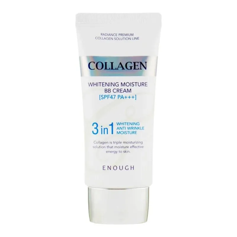 Тональний крем для обличчя Enough Collagen 3in1 BB cream Освітлення, 50 г