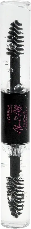Гель для вій та брів LORENA beauty 2 в 1 Fix Brow & Clear Mascara