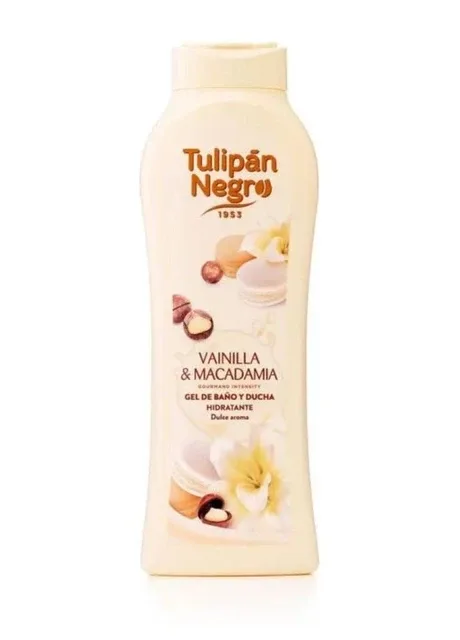Гель для душу Ваніль та Макадамія, 650 мл Tulipan Negro (303361250)