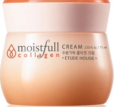 Зволожуючий крем для обличчя з колагеном Etude House Moistfull Collagen Cream