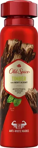 Аерозольний дезодорант-антиперспірант Old Spice Timber з ароматом м'яти, 150 мл