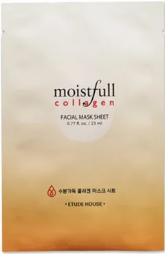 Тканинна маска з колагеном Etude House Moistfull Collagen Mask Sheet