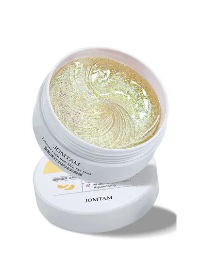 БЕЗ КОРОБКИ! Гідрогелеві патчі під очі з фулеренами Fullerene Light Bulb Skin Eye Mask, 80 г/60 шт. Jomtam (317169651)