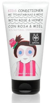 Кондиціонер Apivita (Апівіта) KIDS дитячий із трояндою та медом 150 мл
