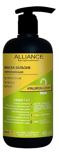 Маска-бальзам Alliance Professional наповнююча гіалурон 490 мл