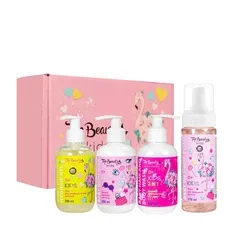 Набір косметики для дітей, бокс "Фламінго" 4 товари Top Beauty kids 3+