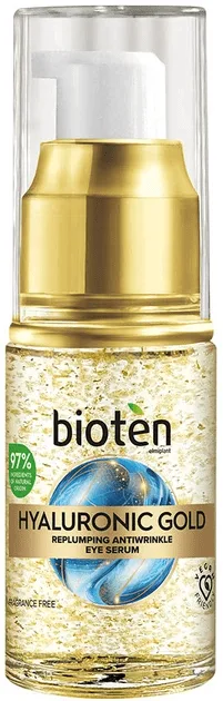 Сироватка для контуру очей Bioten Hyaluronic Gold 15 мл