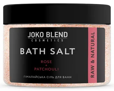 Гималайская сіль для ванн Троянда-Пачулі Joko Blend Bath Salt Rose-Patchouli
