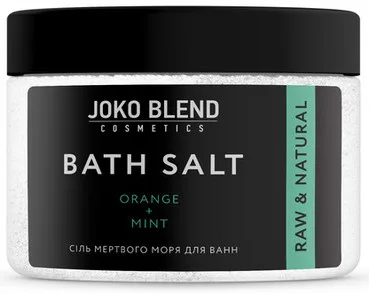 Сіль мертвого моря для ванн Апельсин-М'ята Joko Blend Bath Salt Orange-Mint