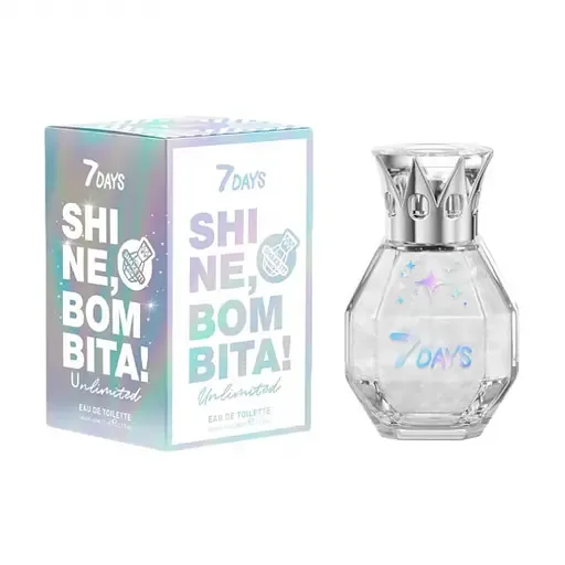Туалетна вода 7 Days Shine, Bombita! Unlimited, 50 мл, білий (4607154692417)